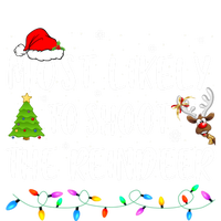 Most Likely To Shoot The Reindeer Family Pajamas Christmas Gift T-Shirt