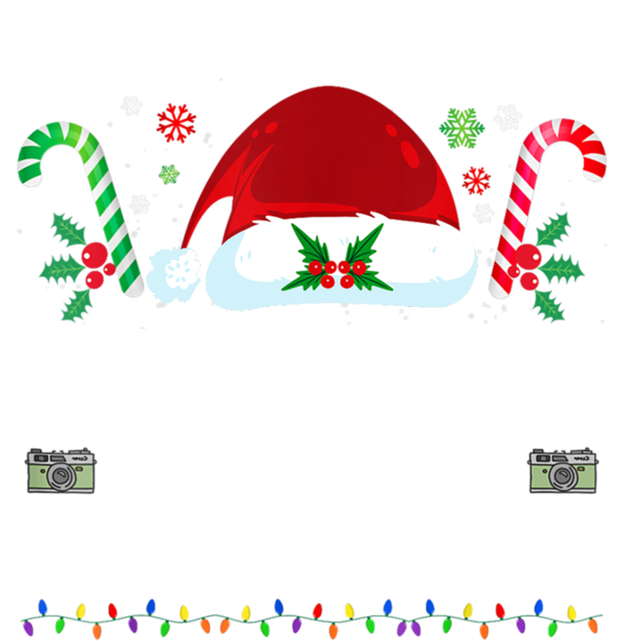 Most Likely To Take Too Y Pictures Family Christmas Gift Tie-Dye T-Shirt