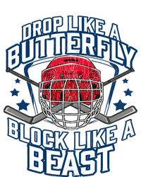 Ice Hockey Goalie Block Like A Beast Player Boy Teen T-Shirt