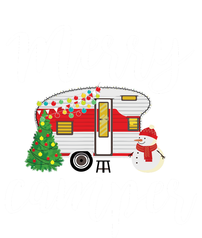 Merry Camper Funny Camper Christmas Tree Camping Hoodie