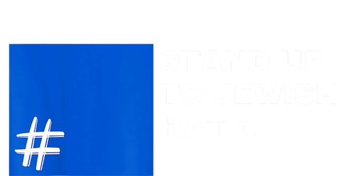 Stand Up To Jewish Hate Blue Square Support Israel T-Shirt