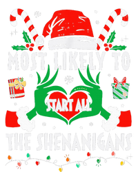 Most Likely To Start All The Shenanigans Family Christmas  Tote Bag