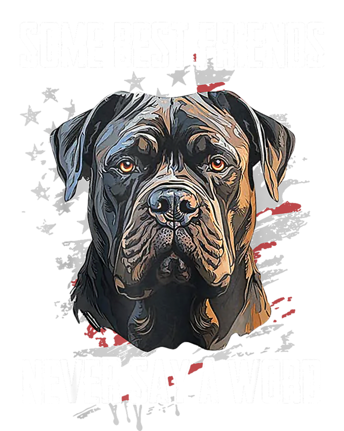 Cane Corso Some Best Friends Never Say A Word Long Sleeve Pajama Set