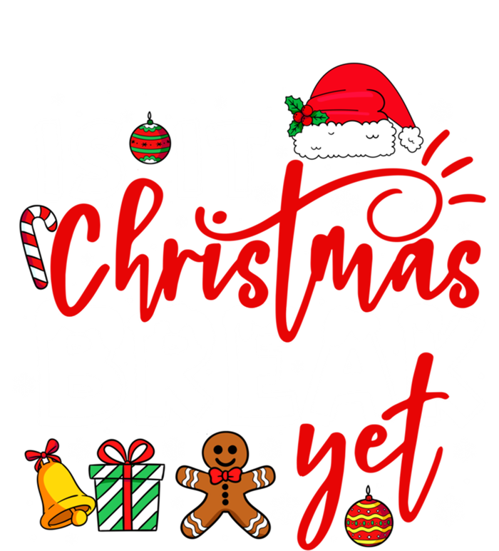 Retro Is It Christmas Break Yet Retro Xmas Winter Saying Gift T-Shirt