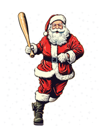 Santa Claus With Baseball Bat Christmas Snow Cool Gift Coaster