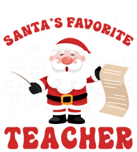 Santa Teacher Funny SantaS Favorite Teacher Christmas Pjs Gift T-Shirt