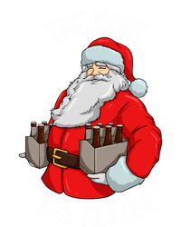 Santa The More The Merrier Christmas Beer Six Packs Funny Gift T-Shirt