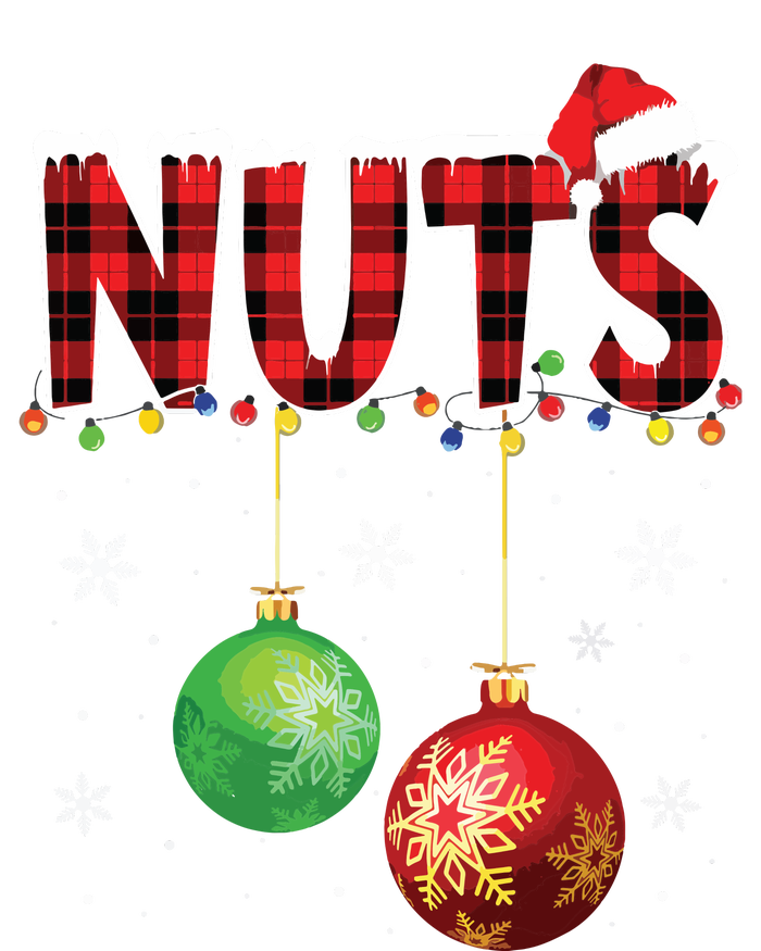 Chestnuts Funny Matching Couples Christmas Lights Nuts T-Shirt