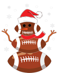 Christmas Football Snowman Kids Football Christmas Women PosiCharge Competitor Tank