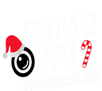 SantaS Favorite Teacher Santa Spy Teacher Life Christmas Gift Tall Long Sleeve T-Shirt