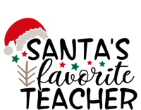 SantaS Favorite Teacher Gift Tall Hoodie