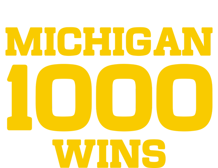 Michigan 1000 One Thousand Wins Women's T-Shirt