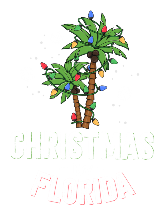 Christmas In Florida Deck The Palm Trees Family Vacation Cute Gift Kids Long Sleeve Shirt