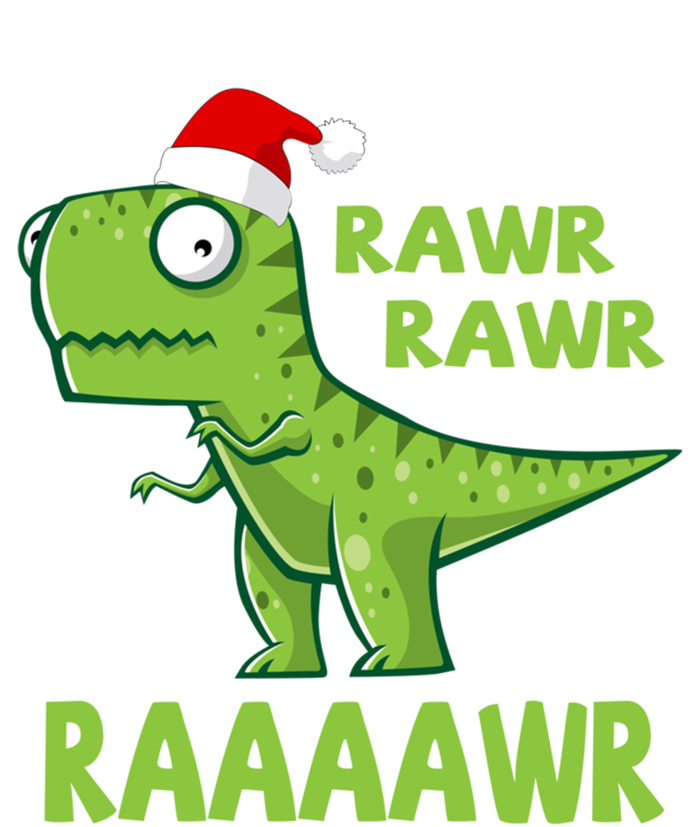 Cute Fa Ra Ra Rawr Santa Claus T Rex Dinosaur Christmas Day Great Gift Sustainable Knit Beanie