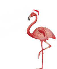 Fa La La La Mingo Flamingo Christmas Xmas Gift Valucap Bio-Washed Visor