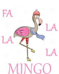 Fa La La La Mingo Xmas Holiday Santa Flamingo Christmas Gift T-Shirt