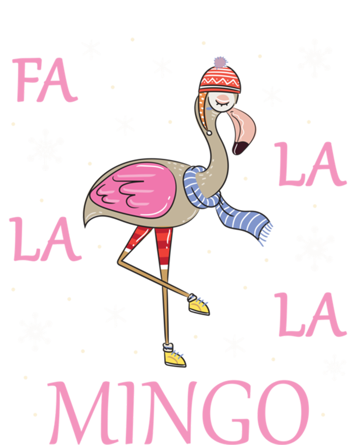 Fa La La La Mingo Xmas Holiday Santa Flamingo Christmas Gift T-Shirt