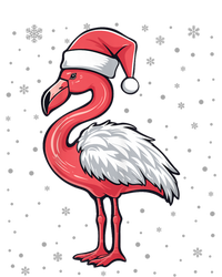 Fa La La Mingo Cute Flamingo Christmas Santa Hat Bird Cute Gift Long Sleeve Shirt