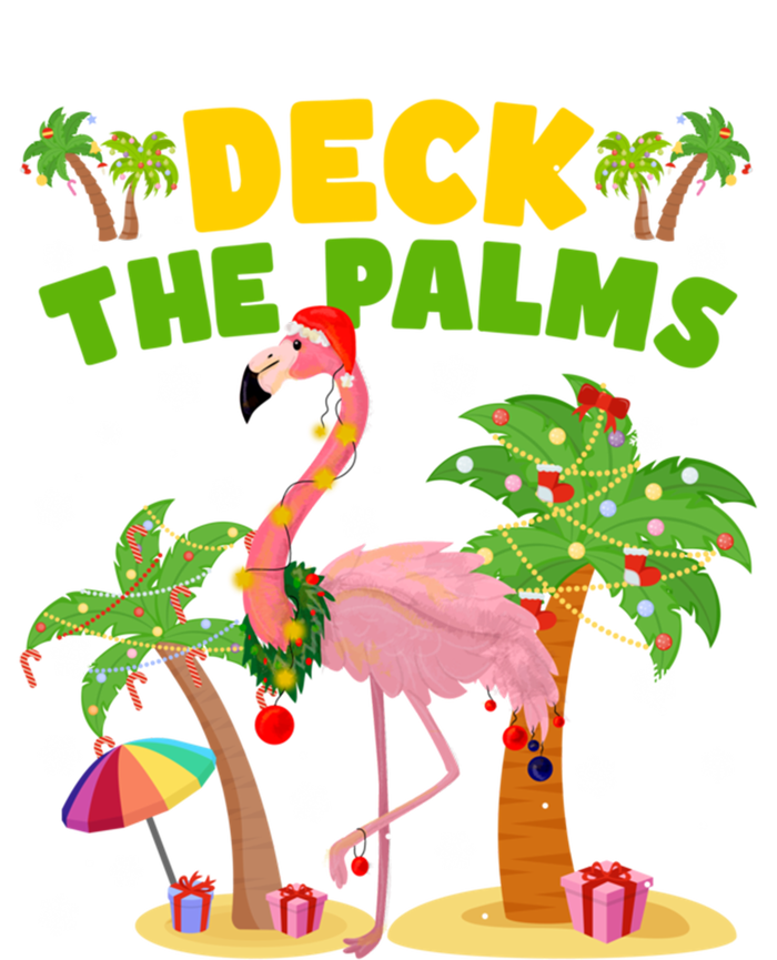 Deck The Palms Flamingo Mele Kalikimaka Hawaiian Christmas Cute Gift Kids Hoodie