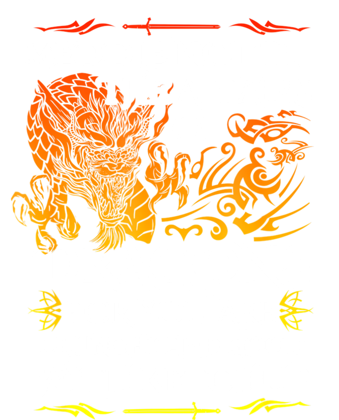 Meddle Not In The Affairs Of Dragons Cooling Performance Crew T-Shirt