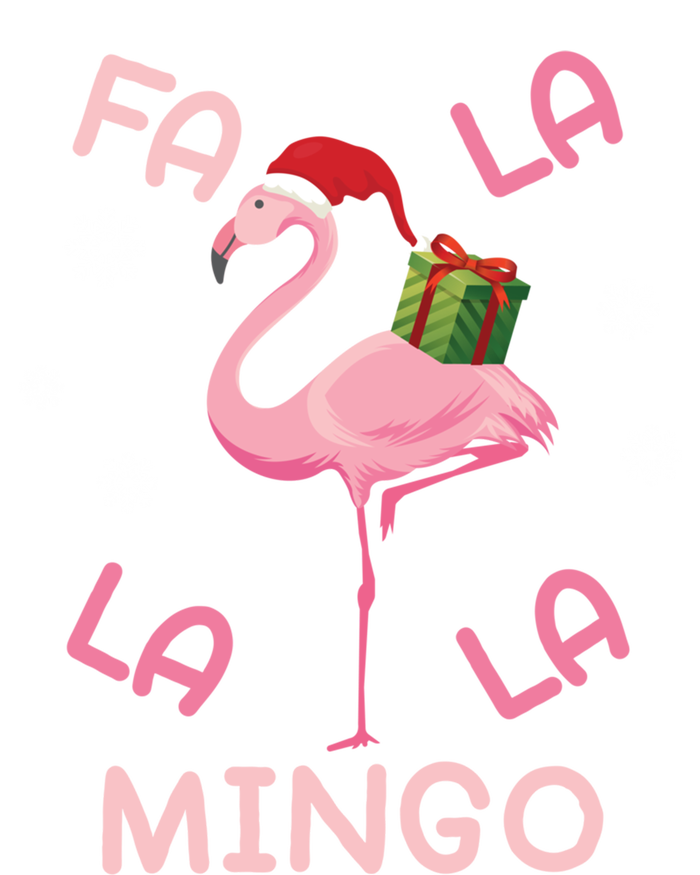 Fa La La La Mingo Christmas Day Pink Flamingo Merry Xmas Gift Full Zip Hoodie