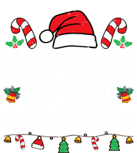 Most Likely To Race SantaS Sleigh Christmas Family Pajamas High Crown Mesh Back Trucker Hat