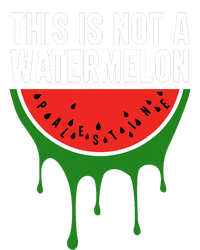 Palestine Funny Quote This Is Not A Watermelon Wool Snapback Cap