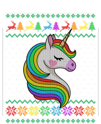 Gay Christmas Rainbow Unicorn Lover Lgbt Ugly Xmas Sweater Kids Hoodie