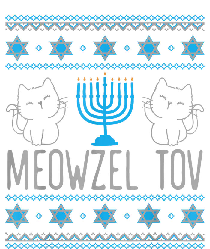 Meowzel Tov Menoarah Merry Hanukkah Funny Hanucats Cute Cat Daily Commute Backpack