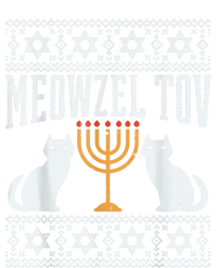 Meowzel Tov Chanukah Jewish Cat Owner Ugly Hanukkah Gift Women's Tri-Blend 3/4-Sleeve Raglan Shirt