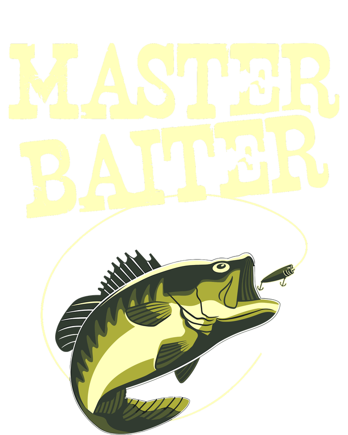 Masterbaiter Funny Fishing Fisherman Fish Master Baiter T-Shirt