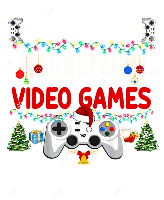 Most Likely To Play Video Games On Christmas Funny Gifts Stripe Pom Pom Beanie