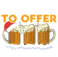 Most Likely To Offer Santa A Beer Christmas Family Matching Magnet