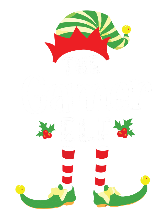 Gamer Christmas Elf Matching Pajama Xmas Party Wool Snapback Cap