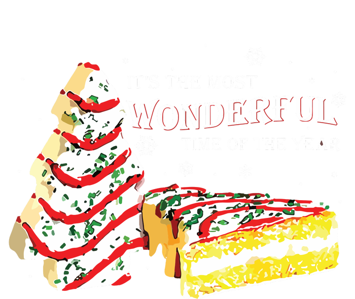 Its The Most Wonderful Time Of The Year Snack Cake Christmas Women’s Perfect Tri Rocker Tank