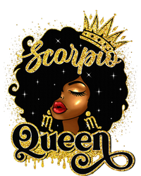 Scorpio Queen Birthday Afro Natural Hair Black Wo  Tall Hoodie