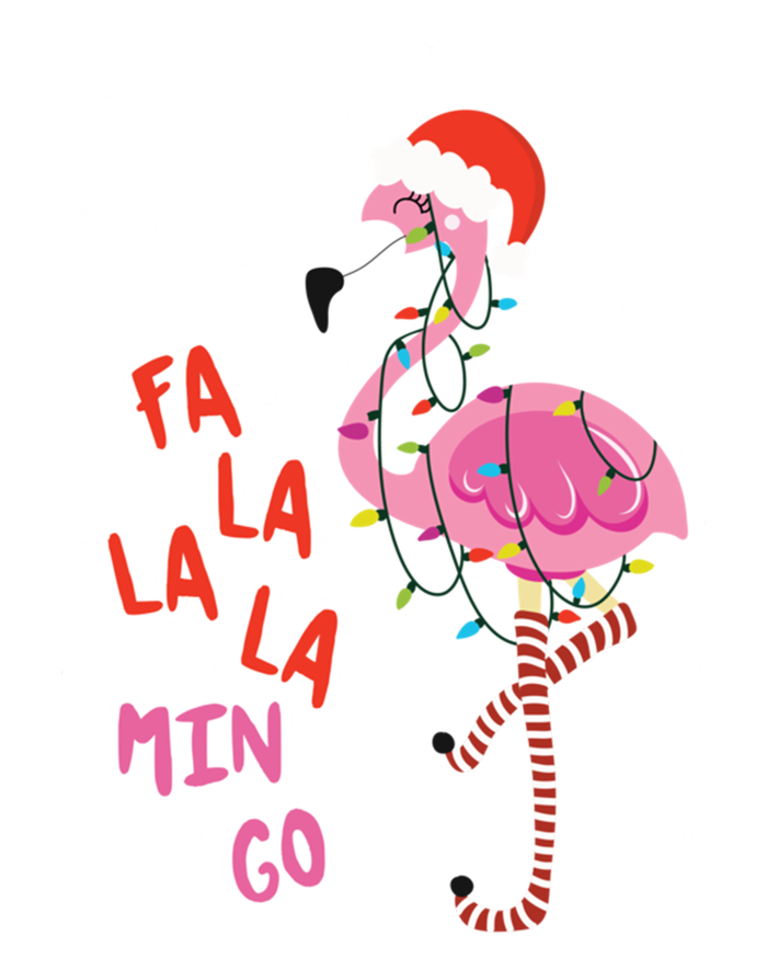 Fa La La Mingo Cute Pink Flamingo Santa Hat Merry Christmas Meaningful Gift Pom Pom 12in Knit Beanie