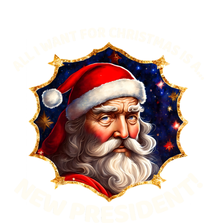 All I Want For Christmas Is A New President Santa Claus Kids Hoodie