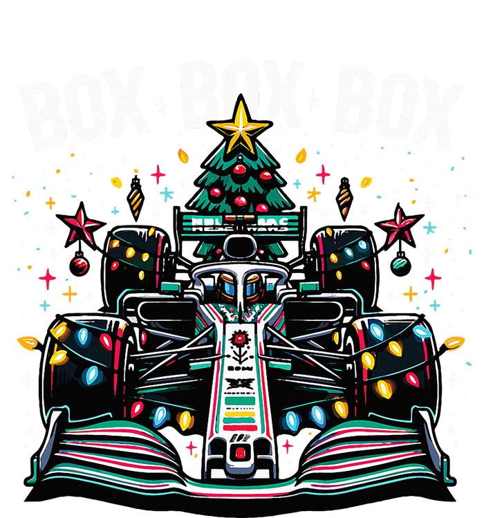 Formula Racing Car Box Box Box Radio Call Fun Christmas Tree  Tie-Dye Long Sleeve Shirt