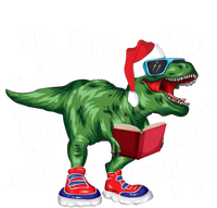 Fa Ra Ra Ra Rawr Funny Christmas Santa Trex Dinosaur Cute Gift Women's Racerback Tank