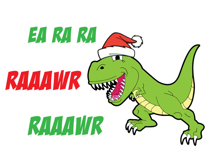 Fa Ra Ra Rawr Funny Dinosaur Christmas Gift Long Sleeve Shirt