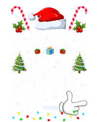 Dear Santa She Is The Naughty One Christmas Couples Xmas Gift Zip Tote Bag