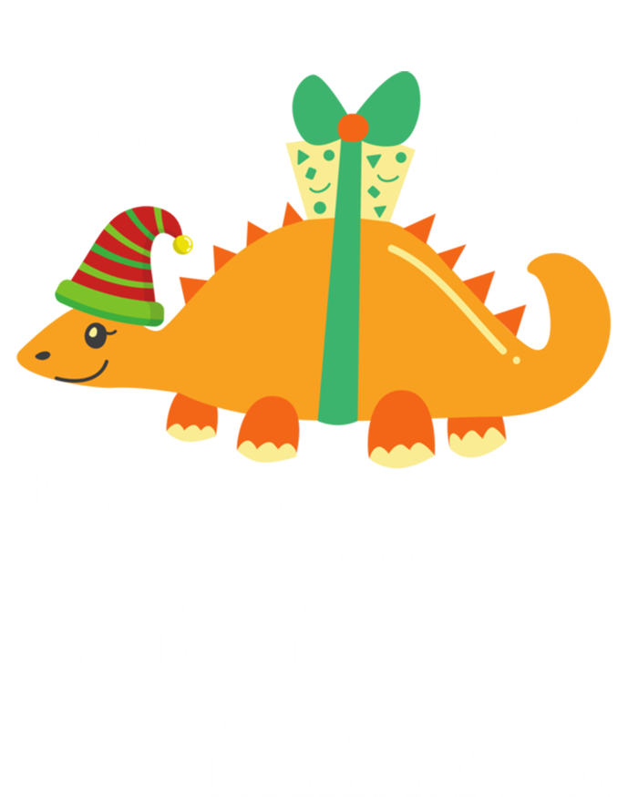 Funny Cute Dinosaur Fa Ra Ra Rawr Rawr Christmas Stegosaurus Meaningful Gift Kids Tie-Dye T-Shirt