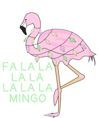 Funny Fa La La La Mingo Flamingo Christmas Gift Ladies Essential Flowy Tank