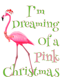 I Am Dreaming Of A Pink Christmas Holiday Flamingo Gift Ladies Essential Tank