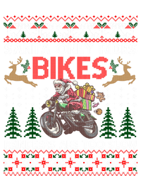 Santa Rides Bikes Christmas Motorcycle Ugly Xmas Sweater Meaningful Gift T-Shirt