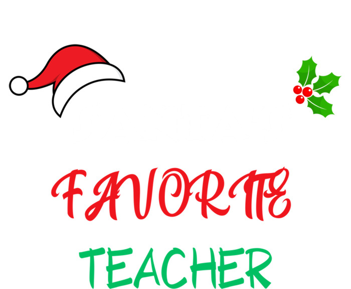 SantaS Favorite Teacher Gift Toddler T-Shirt