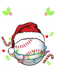 This Is My Christmas Pajama Baseball Ball Santa Christmas Gift T-Shirt