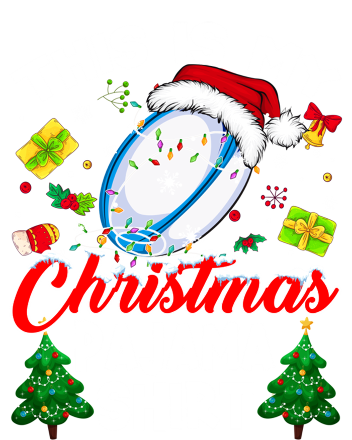 This Is My Christmas Pajama Rugby Gift Funny Xmas Meaningful Gift Tall T-Shirt