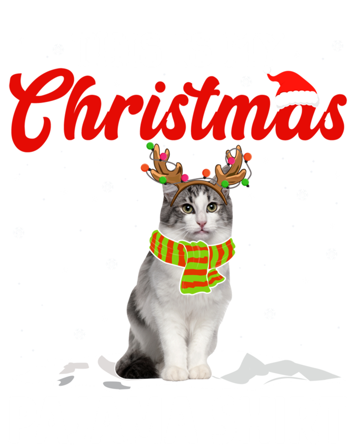 This Is My Christmas Pajama Cool Gift Norwegian Forest Cat Cute Gift T-Shirt